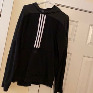 Black, L, long sleeve, by Adidas